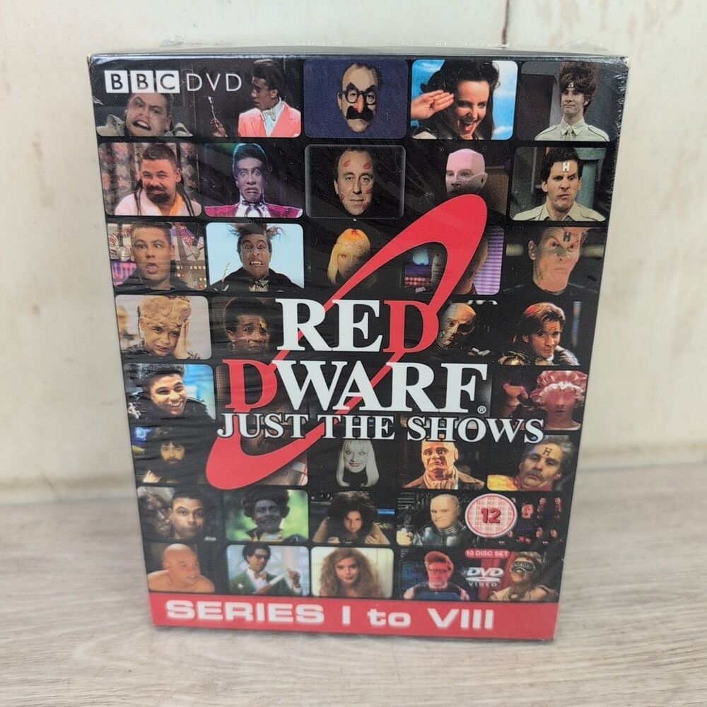 Red Dwarf - Just the Shows: Series 1 - 8 Collection DVD Box Set Region 2 & 4 New